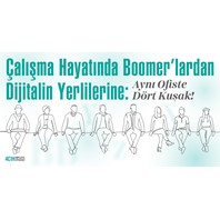 Çalışma Hayatında Boomer’lardan Dijitalin Yerlilerine: Aynı Ofiste Dört Kuşak!